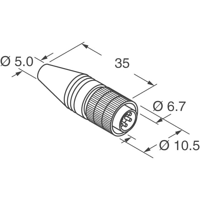 HR25-7TP-6P(72) Hirose Electric Co Ltd  Assemblages de connecteurs circulaires